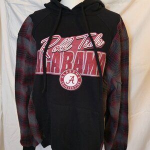 Upcycled Alabama Roll Tide hoodie